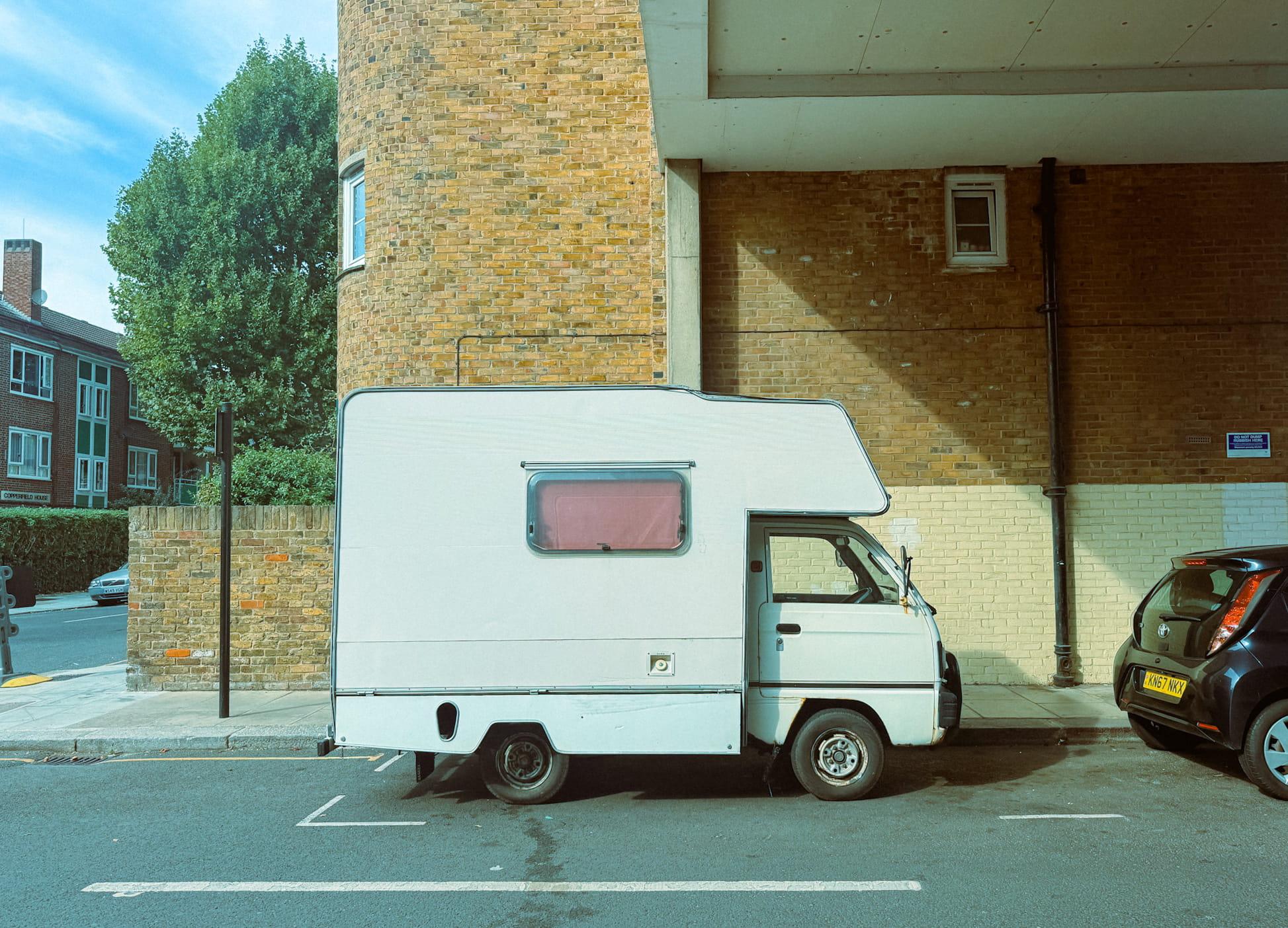 wee van i saw in the notting hill neighborhood of london