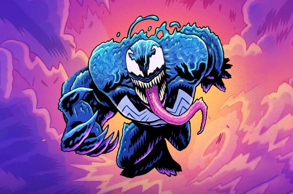 Venom for Marvel Snap, illustrated by Dan Hipp